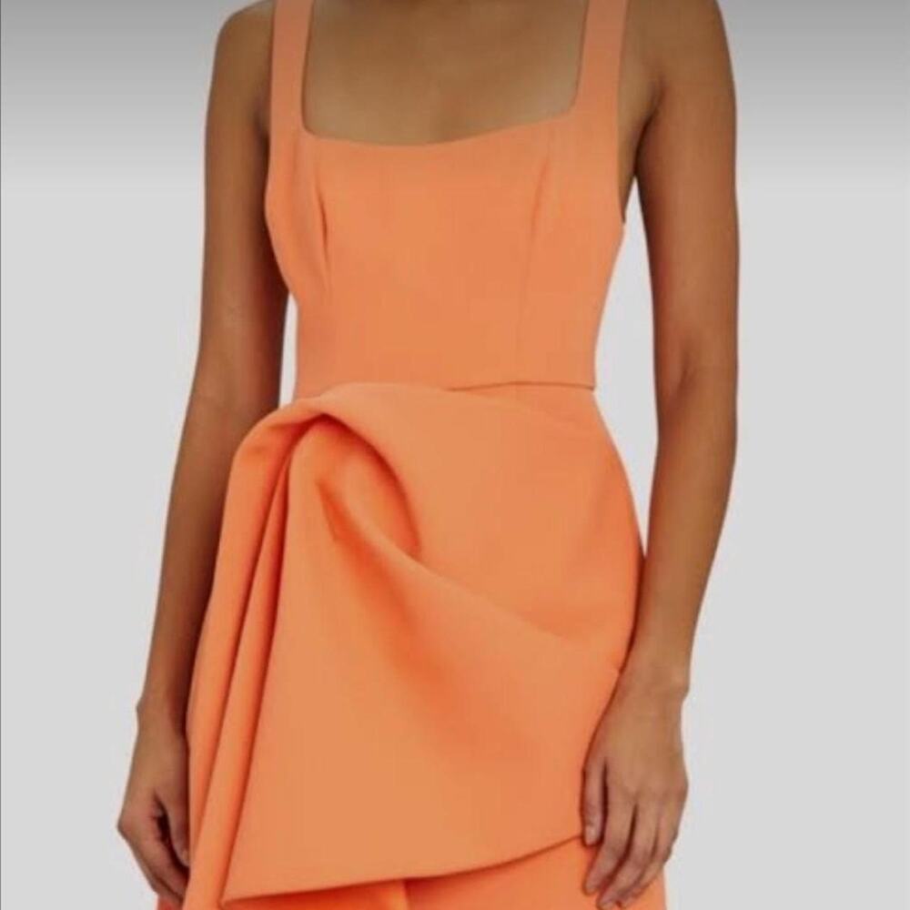 Acler Clarke Draped Crepe Mini Dress size 4 NEW